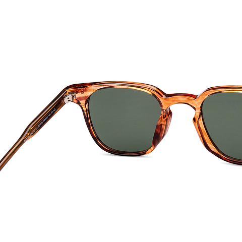 Vincent Chase Light Brown Full Rim Round right side