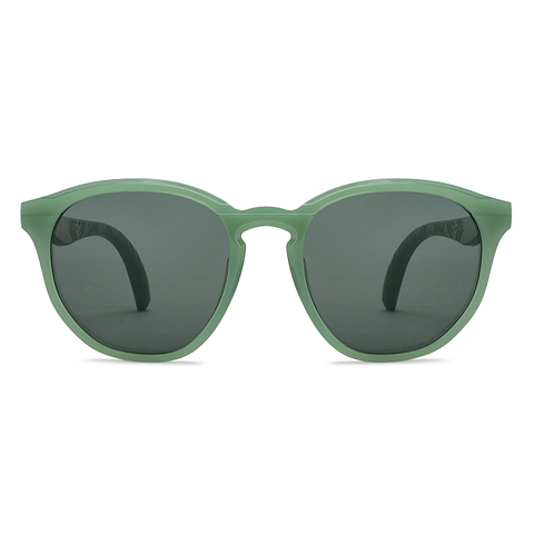 Vincent Chase Polarized Green Full Rim Round left side