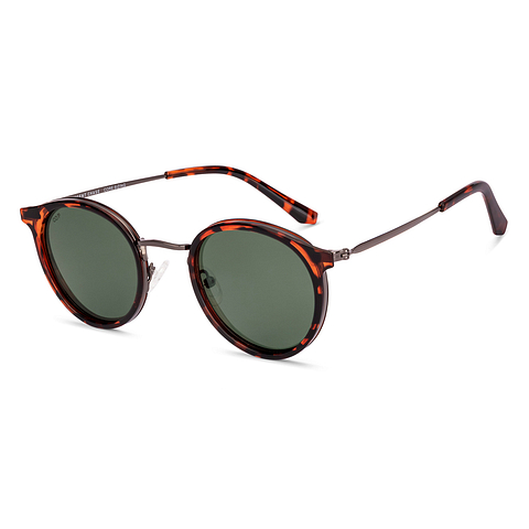 Vincent Chase Polarized Tortoise Full Rim Round right side