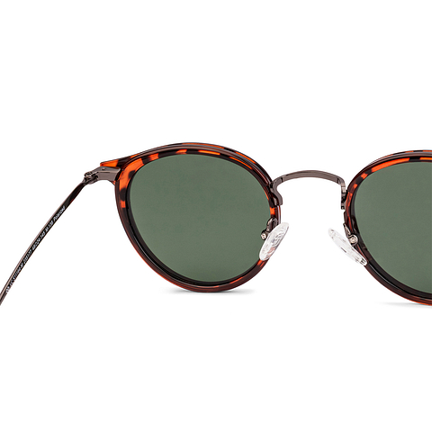 Vincent Chase Polarized Tortoise Full Rim Round right side