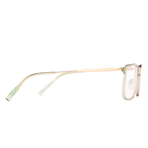 Vincent Chase Green Transparent Full Rim Square left side