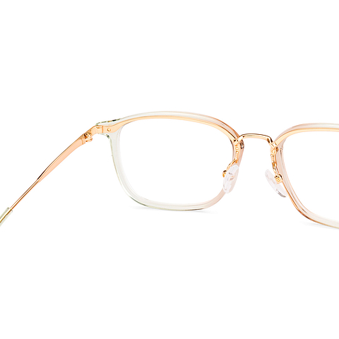 Vincent Chase Green Transparent Full Rim Square right side