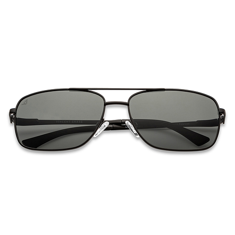 Vincent Chase Online Black Full Rim Rectangle left side