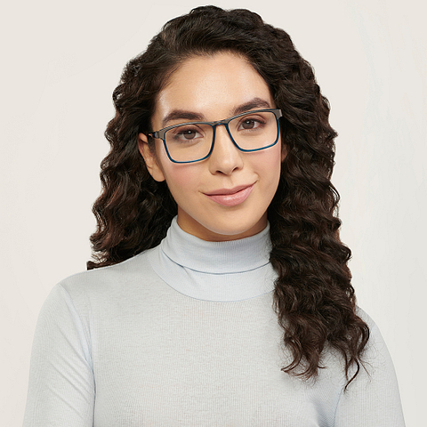 Vincent Chase Online Light Gray Full Rim Square left side