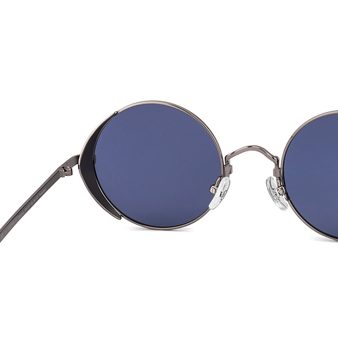 Vincent Chase Polarized Dark Gunmetal Full Rim Round right side Vincent Chase Polarized Dark Gunmetal Full Rim Round right side