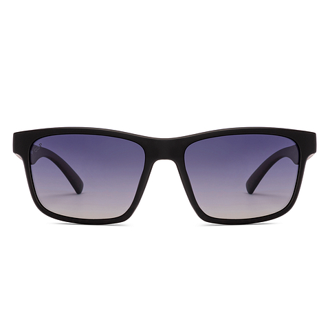 Vincent Chase Polarized Matte Black Full Rim Rectangle right side