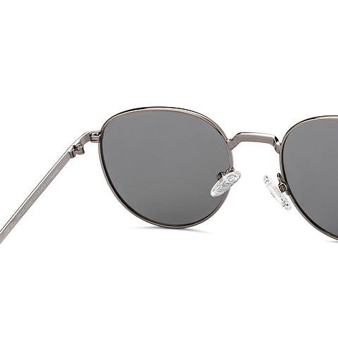 Vincent Chase Polarized Mid Gunmetal Full Rim Round right side