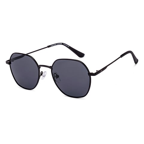 Vincent Chase Polarized Black Full Rim Geometric left side