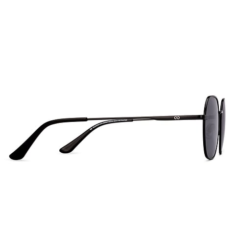 Vincent Chase Polarized Black Full Rim Geometric left side