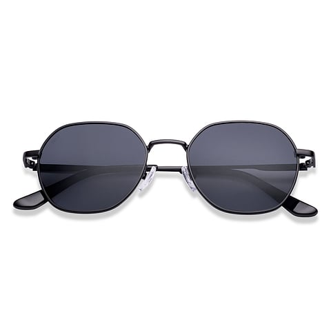Vincent Chase Polarized Black Full Rim Geometric left side