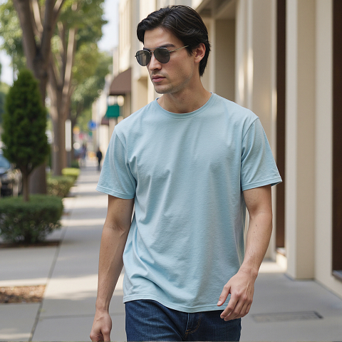 Vincent Chase Light Gunmetal Full Rim Aviator left side