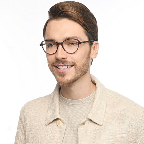 Vincent Chase Online Gray Transparent Full Rim Cat Eye right side
