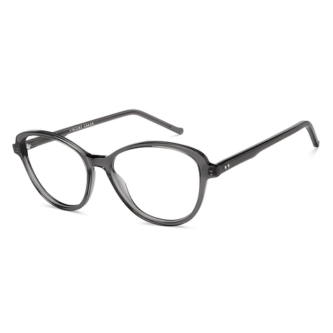Vincent Chase Online Gray Transparent Full Rim Cat Eye left side