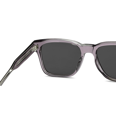 Vincent Chase Polarized Gray Transparent Full Rim Square right side