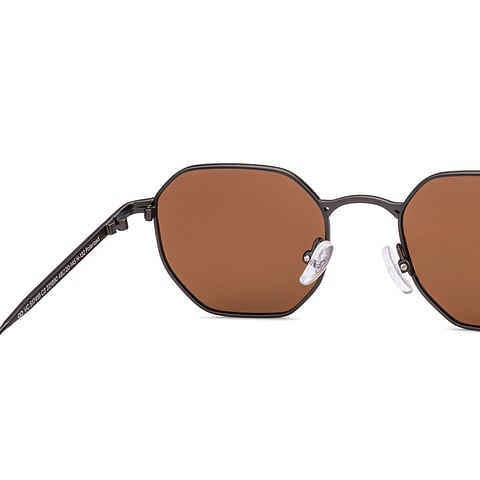 Vincent Chase Polarized Mid Gunmetal Full Rim Round right side