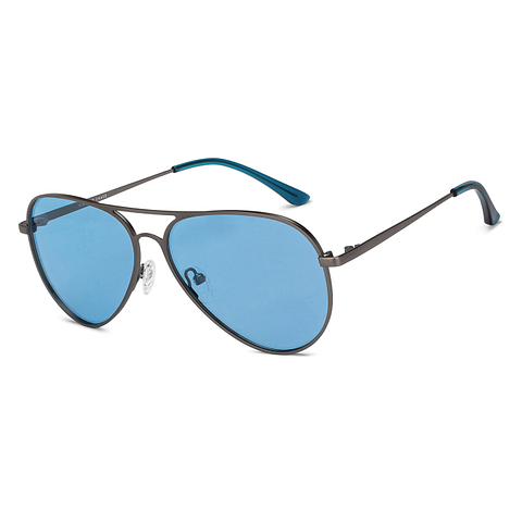 Vincent Chase Online Mid Gunmetal Full Rim Aviator right side