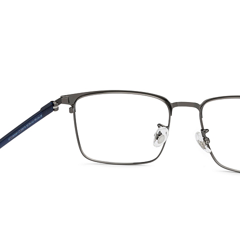 Vincent Chase Online Mid Gunmetal Full Rim Square right side