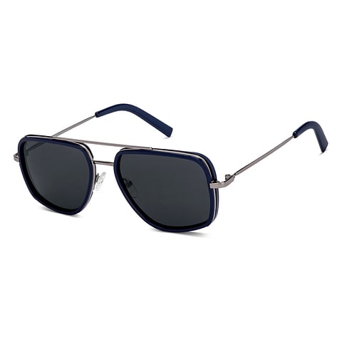Vincent Chase Online Mid Gunmetal Full Rim Rectangle left side