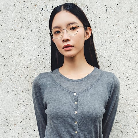 Vincent Chase Online Mid Gunmetal Full Rim Geometric right side