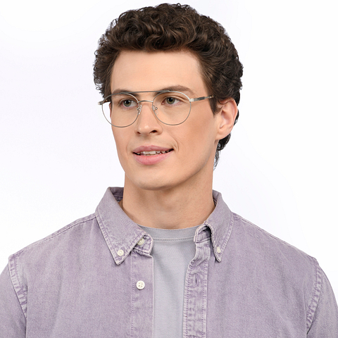 Vincent Chase Online Mid Gunmetal Full Rim Round right side