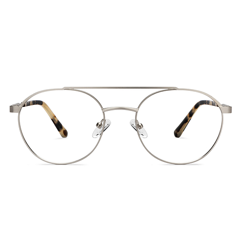 Vincent Chase Online Mid Gunmetal Full Rim Round left side