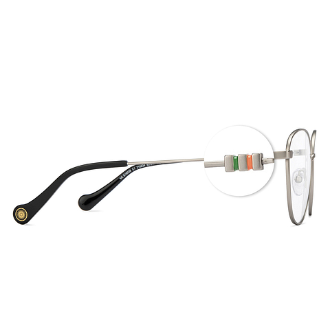 Vincent Chase Online Mid Gunmetal Full Rim Round right side
