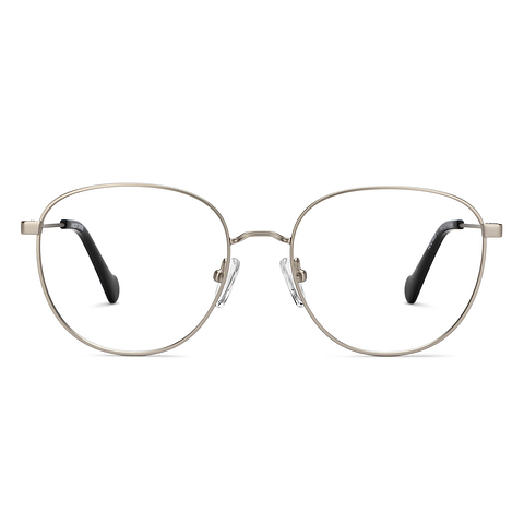 Vincent Chase Online Mid Gunmetal Full Rim Round left side