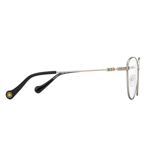 Vincent Chase Online Mid Gunmetal Full Rim Round left side
