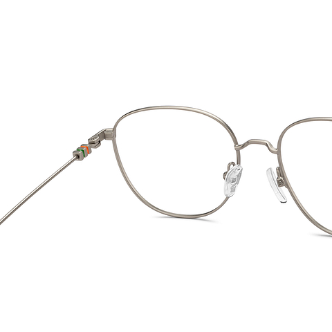 Vincent Chase Online Mid Gunmetal Full Rim Round left side