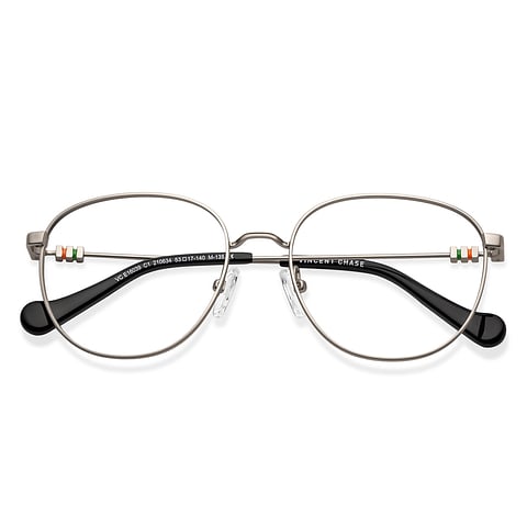 Vincent Chase Online Mid Gunmetal Full Rim Round right side