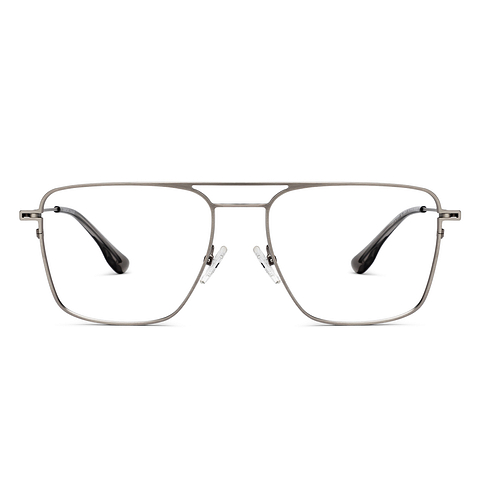 Vincent Chase Online Mid Gunmetal Full Rim Square left side