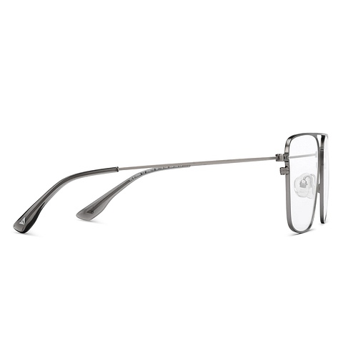 Vincent Chase Online Mid Gunmetal Full Rim Square left side