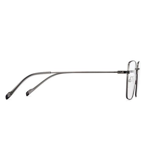 Vincent Chase Online Mid Gunmetal Full Rim Square left side
