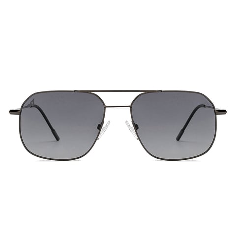 Vincent Chase Polarized Mid Gunmetal Full Rim Rectangle right side