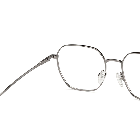 yu.to...⑅◡̈* Buy Black Full Rim Geometric Vincent Chase SLEEK STEEL VC