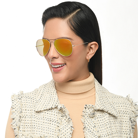 Vincent Chase Online Black Full Rim Aviator right side