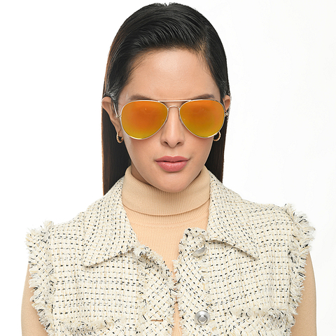Vincent Chase Online Black Full Rim Aviator left side
