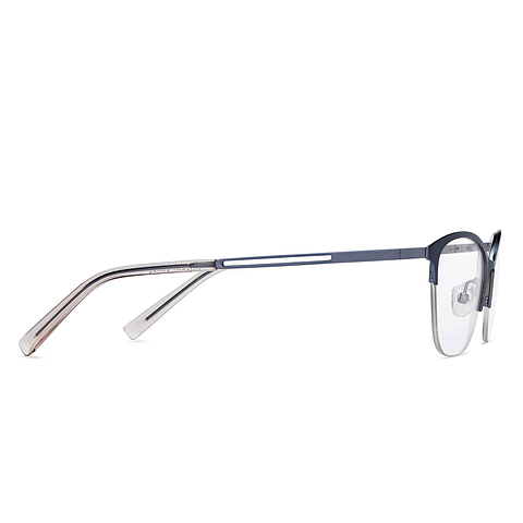Vincent Chase Online Lavender Half Rim Cat Eye left side