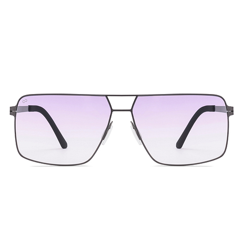 Vincent Chase Online Mid Gunmetal Full Rim Rectangle right side