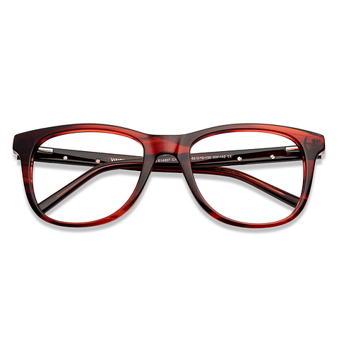 Vincent Chase Online Red Full Rim Square left side