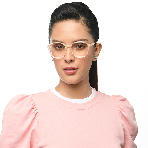 Vincent Chase Online Baby Pink Full Rim Geometric right side