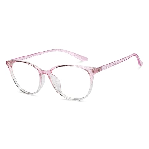 Vincent Chase Online Pink Transparent Full Rim Cat Eye right side