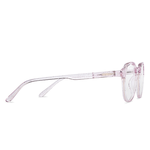 Vincent Chase Online Pink Transparent Full Rim Round left side