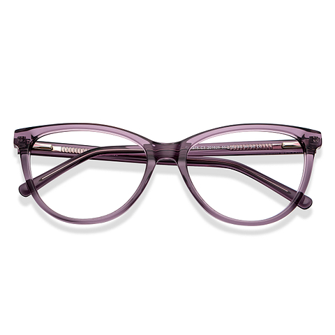 Vincent Chase Online Purple Full Rim Cat Eye left side