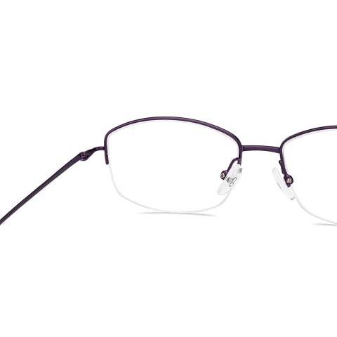 Vincent Chase Online Purple Half Rim Geometric right side