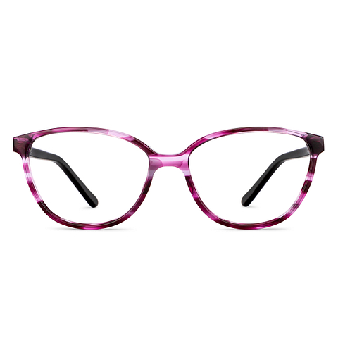 Vincent Chase Online Purple Tortoise Full Rim Cat Eye left side