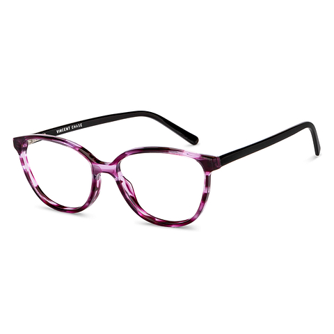 Vincent Chase Online Purple Tortoise Full Rim Cat Eye right side