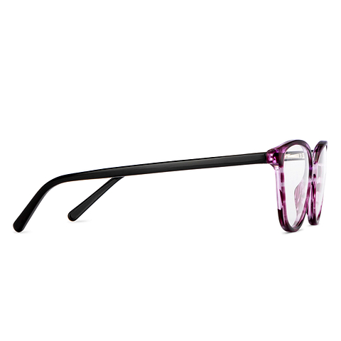 Vincent Chase Online Purple Tortoise Full Rim Cat Eye left side