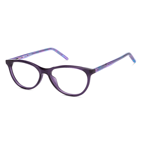 Vincent Chase Online Purple Transparent Full Rim Cat Eye right side