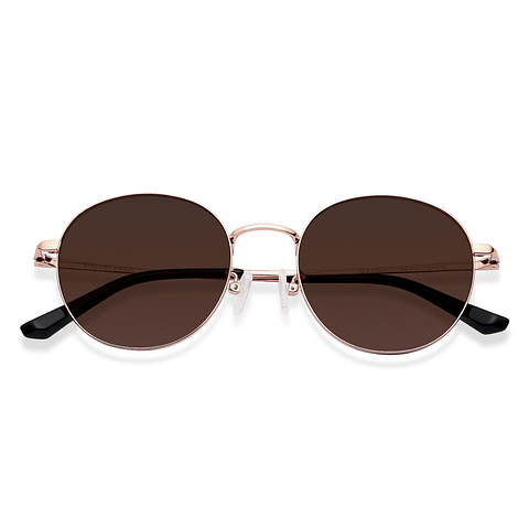 Vincent Chase Online Rose Gold Full Rim Round left side